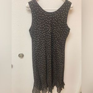 R&K Woman Brown Polka Dot Dress 16W